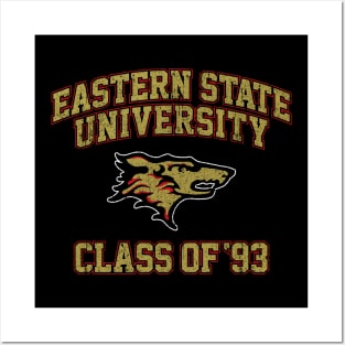 Eastern State University Class of 93 Posters and Art